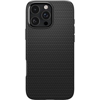 Чохол Spigen Liquid Air для Apple iPhone 16 Pro Max Matte Black (ACS07988) - придбати в Дніпрі, Україні: ціна, характеристики | інтернет-магазин TOUCH