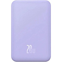Внешний аккумулятор Baseus Magnetic Mini 20W 20000 mAh Purple (PPCX150005)