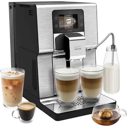 Кавомашина Krups Intuition Experience Hot&Cold EA879EE0 - придбати в Дніпрі, Україні: ціна, характеристики | інтернет-магазин TOUCH
