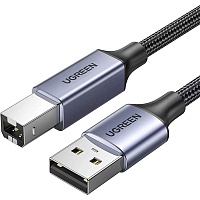 Кабель Ugreen US369 USB-A to USB-B 2m (80803)