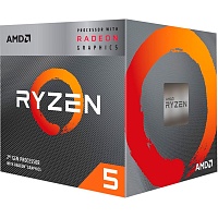 Процессор AMD Ryzen 5 3400G Box (YD3400C5FHBOX) UA
