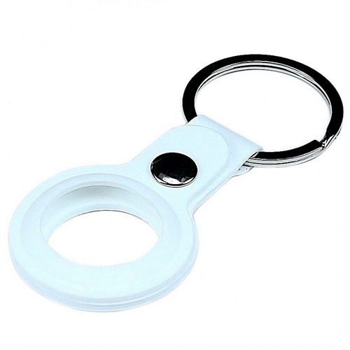 Чохол для Apple AirTag - Silicone Key Ring (White) HC - придбати в Дніпрі, Україні: ціна, характеристики | інтернет-магазин TOUCH