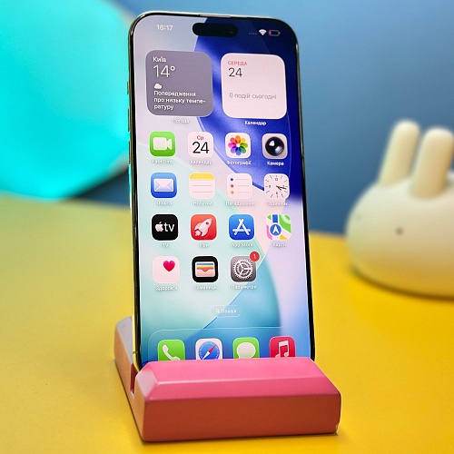 Смартфон Apple iPhone 16 Pro Max 256GB Natural Titanium (9415) Б/У