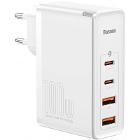 Мережевий зарядний пристрій Baseus GaN2 Pro Quick Charger 2C+2U 100W White (CCGAN2P-L02) - придбати в Дніпрі, Україні: ціна, характеристики | інтернет-магазин TOUCH