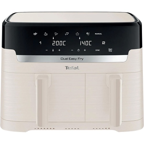 Мультипечь Tefal Dual Easy Fry Essential White EY901AE0