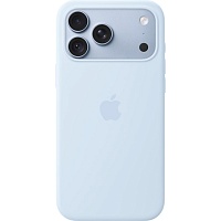 Чохол Full Silicone Case для Apple iPhone 18 Pro Mist Blue AA