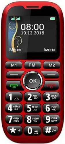 Мобильный телефон Sigma mobile Comfort 50 Grand (Red) UA-UCRF