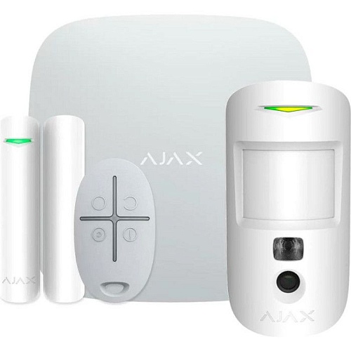 Комплект охранной сигнализации Ajax StarterKit Cam (White)