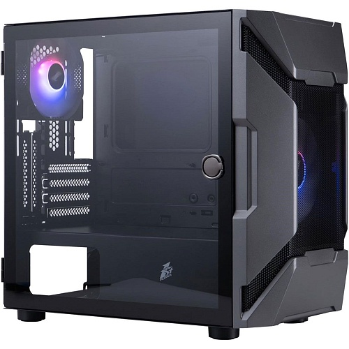 Корпус 1stPlayer D3-A-BK-1F7-14-1F7 Black