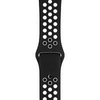 Ремешок Sport Nike для Apple Watch 42/44/45/46/49mm Black/White