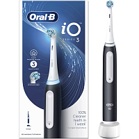 Електрична зубна щітка Oral-B iO Series 3 Matte Black - придбати в Дніпрі, Україні: ціна, характеристики | інтернет-магазин TOUCH