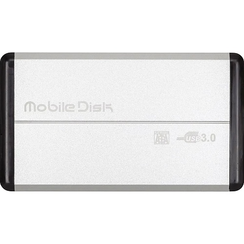 Внешний карман PowerPlant HDD 2.5" to USB 3.0 Silver (HC380015)
