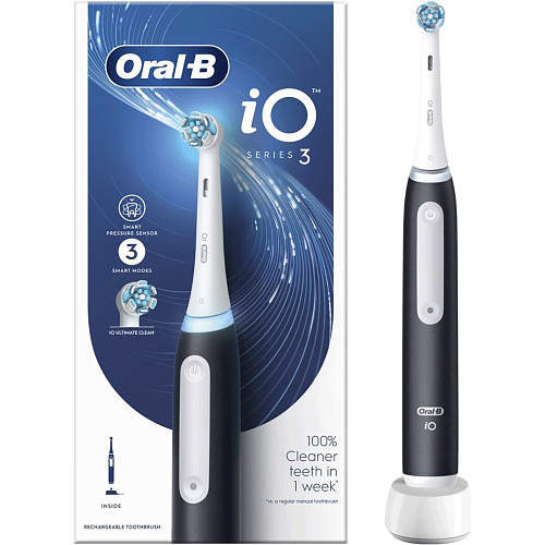 Электрическая зубная щетка Oral-B iO Series 3 Matte Black