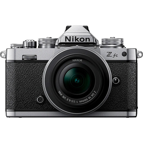 Беззеркальный фотоаппарат Nikon Z fc Kit 16-50mm f/3.5-6.3 VR Silver (VOA090K002) UA 