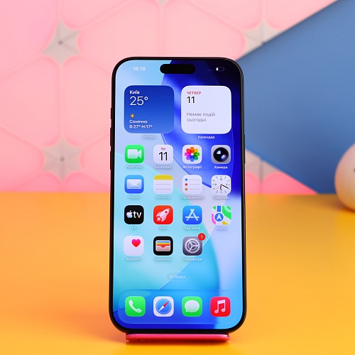 Смартфон Apple iPhone 16 Pro Max 256GB Black Titanium (MYWV3) Б/У