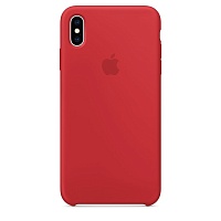 Чехол Silicone Case для Apple iPhone XS Max (Red) ААА