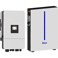 Система хранения энергии Deye SUN-10K-SG05LP3-EU-SM2 10kW + 1 АКБ RW-M6.1-B 6.1kWh (51.2V/120Ah/6144Wh)