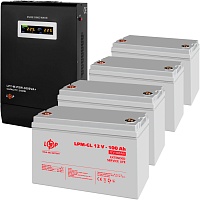 Джерело безперебійного живлення (ДБЖ) LogicPower UPS LPY-W-PSW-3000VA + АКБ GL 4800Wh (19802) - придбати в Дніпрі, Україні: ціна, характеристики | інтернет-магазин TOUCH