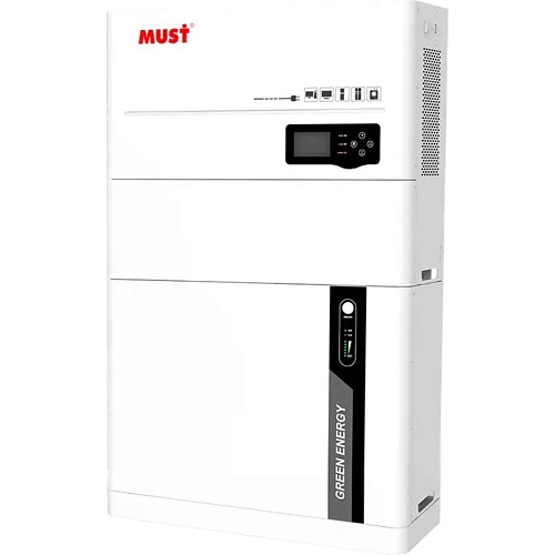 Система хранения энергии Must HBP-5548ES 5550W + АКБ LiFePo4 (51.2V/100Ah/5120Wh)