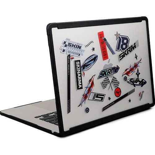 Пластиковая накладка (верх и низ) Skinarma HENKO для Apple MacBook Air 15" M2-M5 2023-2026 Frost Clear (SK-2023MBA15-HENFRT)