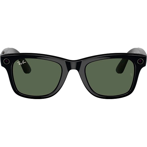 Смарт-очки Ray-Ban Meta Wayfarer Gen 2 Large Shiny Black Frame / G-15 Green Lenses (RW4012 601/71 53-22) Витрина