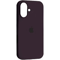 Чехол Silicone Case для Apple iPhone 16 Elderberry AA