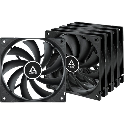 Комплект корпусних вентиляторів Arctic F12 5-Pack Black (ACFAN00248A) - придбати в Дніпрі, Україні: ціна, характеристики | інтернет-магазин TOUCH