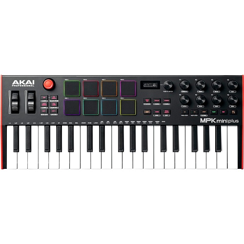 MIDI-клавіатура AKAI MPK MINI PLUS (IKLAKIMID0034) - придбати в Дніпрі, Україні: ціна, характеристики | інтернет-магазин TOUCH