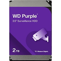 Жесткий диск 3.5" WD Purple 2TB SATA 64MB (WD23PURZ)