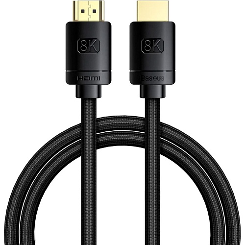 Кабель Baseus High Definition HDMI 2.0 8K 1.5m Black (WKGQ040101)