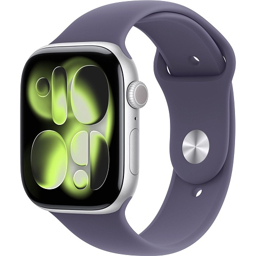 Смарт-годинник Apple Watch Series 11 GPS 42mm Silver Aluminum Case with Purple Fog Sport Band M/L (MEU74) - придбати в Дніпрі, Україні: ціна, характеристики | інтернет-магазин TOUCH