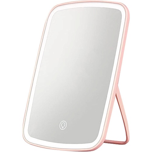 Зеркало для макияжа JORDAN & JUDY NV505 Tri-color LED Pink