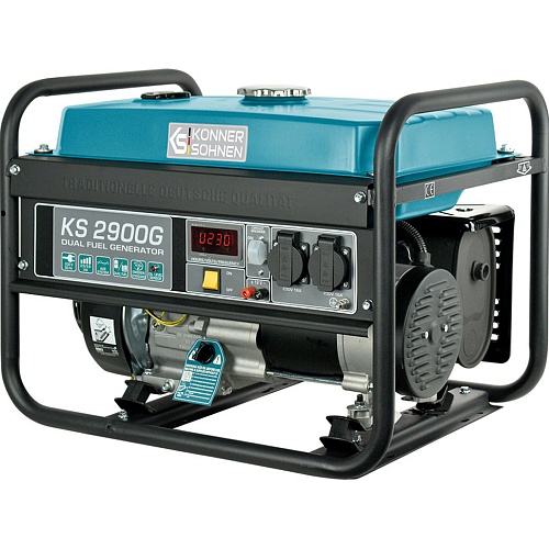 Генератор газово-бензиновый Konner&Sohnen KS 2900G 2.5/2.9 кВт