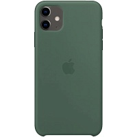 Чохол Silicone Case для Apple iPhone 11 (Pine Green) AA