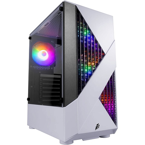 Корпус 1stPlayer F3-A-WH-4F1 White