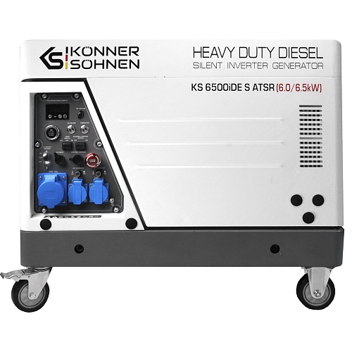 Генератор дизельный Konner&Sohnen KS 6500iDE S ATSR 6/6.5 кВт