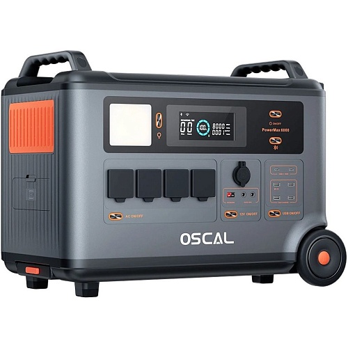 Зарядна станція Oscal PowerMax 6000 - придбати в Дніпрі, Україні: ціна, характеристики | інтернет-магазин TOUCH