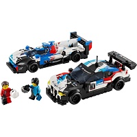 Конструктор LEGO Speed Champions автомобили для гонок BMW M4 GT3 и BMW M Hybrid V8 (76922)