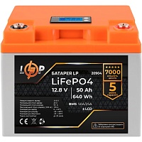 Акумулятор LogicPower LiFePO4 LCD 12V (12.8V/50Ah/640Wh) (BMS 50A/25A) (20904) - придбати в Дніпрі, Україні: ціна, характеристики | інтернет-магазин TOUCH