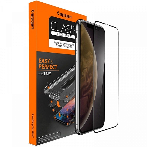Захисне скло SPIGEN GLAS.TR EZ FIT для iPhone XR - придбати в Дніпрі, Україні: ціна, характеристики | інтернет-магазин TOUCH