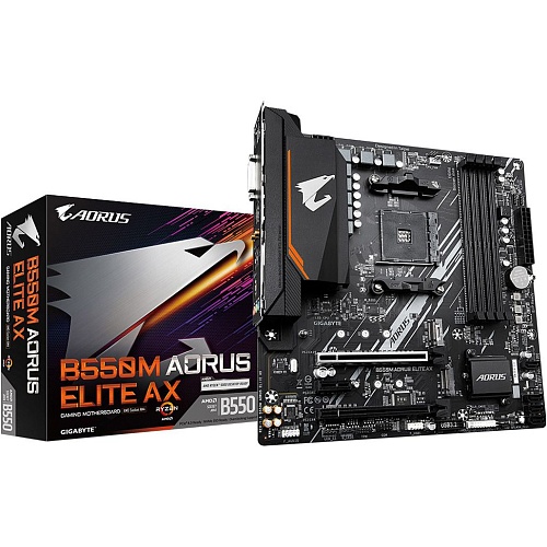 Материнская плата AORUS B550M Elite AX