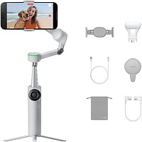 Стабілізатор відеозйомки Insta360 Flow 2 Pro Creator Bundle Grey  - придбати в Дніпрі, Україні: ціна, характеристики | інтернет-магазин TOUCH