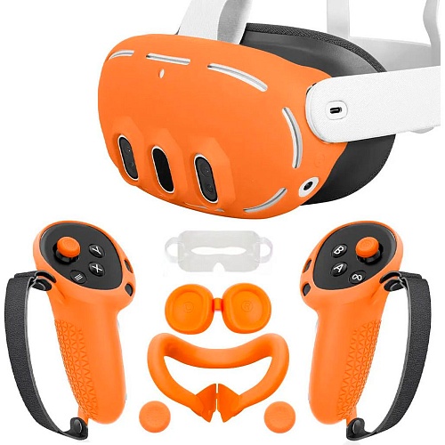Набор аксессуаров Tahnuhna 6-in-1 VR для Meta Quest 3 Orange Витрина