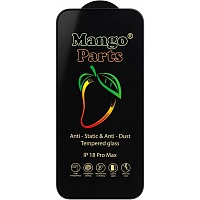 Защитное стекло Mango 9D Full Cover Tempered Glass для Apple iPhone 18 Pro Max Black