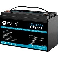 Акумулятор TTWEN LiFePO4 12V (12.8V/100Ah/1280Wh) - придбати в Дніпрі, Україні: ціна, характеристики | інтернет-магазин TOUCH