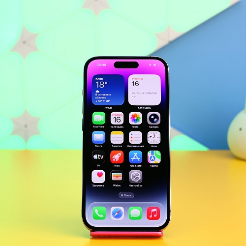 Смартфон Apple iPhone 14 Pro 256GB Deep Purple (MQ1F3) Б/У