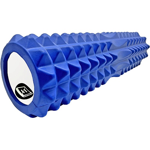 Масажний ролик EasyFit Grid Roller 45cm v.2.2 Blue (EF-2028-BL) - придбати в Дніпрі, Україні: ціна, характеристики | інтернет-магазин TOUCH