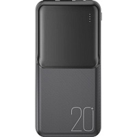 Зовнішній акумулятор XO PR252 20000mAh 10W Black (714804) - придбати в Дніпрі, Україні: ціна, характеристики | інтернет-магазин TOUCH