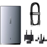Сетевое зарядное устройство Baseus GaN5 Pro Ultra-Slim 65W + Cable (CCGP150113)