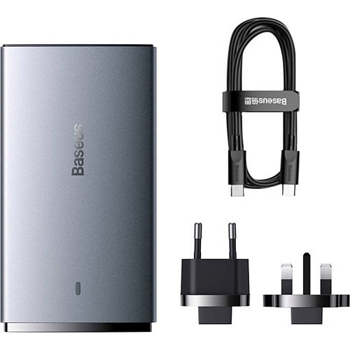 Сетевое зарядное устройство Baseus GaN5 Pro Ultra-Slim 65W + Cable (CCGP150113)